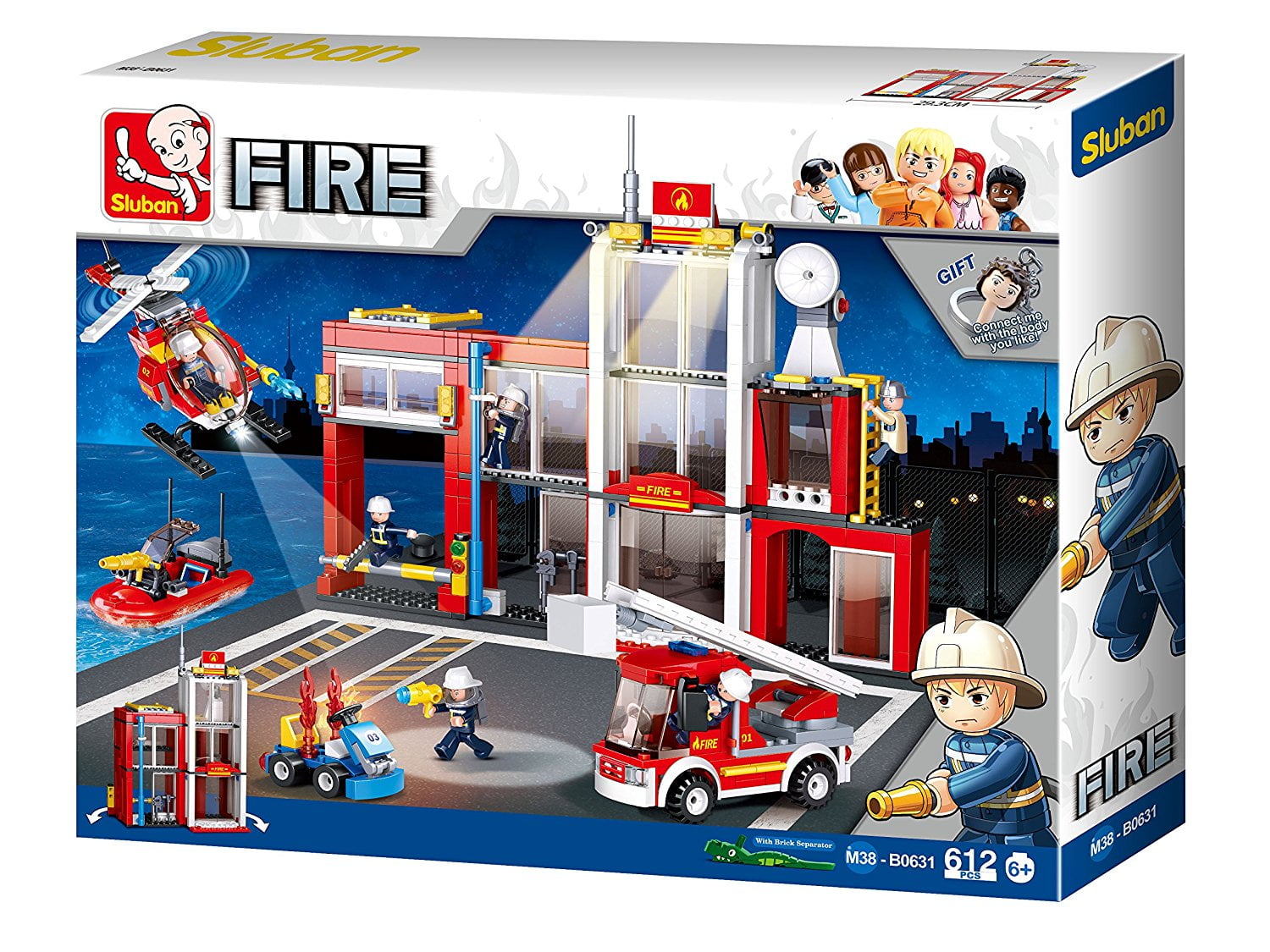 lego sluban fire