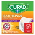 thumbnail image 4 of Curad Sootheplus Large Gauze Pads, 25 Each, 4 of 5
