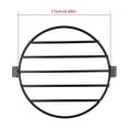 thumbnail image 3 of Headlight Mesh Grill Cover, 7 Inch Retro Metal Motorcycle Grill Side Mount Headlight Cover Black, 3 of 8