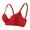 Wine, variant on TAGOLD Womens Plus Size Bra,Summer Bras for Womens,Women's Daily Adjustable Underwear Gathered Thin Bra Without Steel Ring