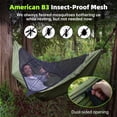 thumbnail image 2 of Hamaca de camping CROSSHIP con mosquitera, 290 x 155 cm, 227 kg, 2 of 7