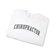 thumbnail image 3 of Chiropractor Sweatshirt Gifts Crew Neck Shirt Long Sleeve Unisex, 3 of 7