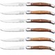 thumbnail image 1 of Cuchillos de Uso Domestico Laguiole LaguioleWoodLight 6pzas 23 cm Madera Café Claro Acero Inoxidable Cuchillo, 1 of 4
