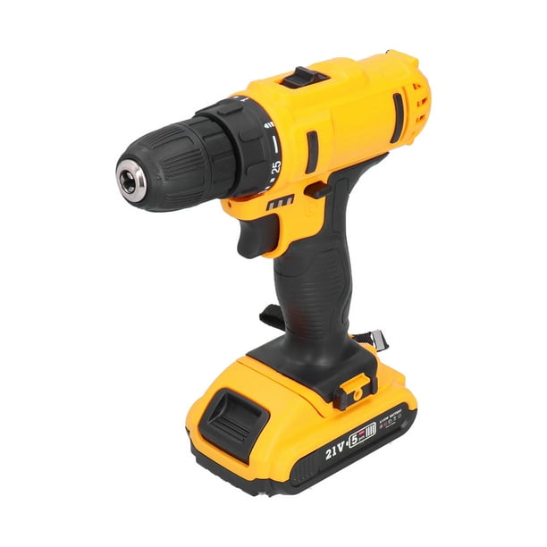 Domqga 21V Lithium Cordless Electric Drill Multi Function Drill Driver Rechargeable Electric Screwdriver EU 100 240V Power Tool Power Drill Drivers