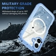 thumbnail image 5 of Casetego for iPhone 16 Magnetic Case,[Compatible with MagSafe] Full Body Shockproof with Built-in Screen Protector Drop Protective Phone Cover,Blue, 5 of 8