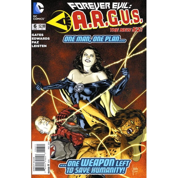 Forever Evil: A.R.G.U.S. #6 VF ; DC Comic Book
