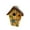 Multicolor#559, variant on Weloille Creative Wall Mounted Wooden Bird House Nesting Box, Outdoor Home Garden Decoration