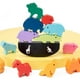 thumbnail image 1 of Vogacara Niños Animal equilibrio bloques juego de dinosaurio juguete educativo apilamiento alto bloque de construcción juguete de Juguetes Educativos mundo de los dinosaurios Vogacara FN003311-02, 1 of 6