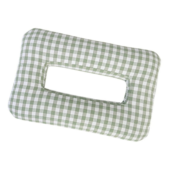 DOLITY Ear Piercing Pillow Comfortable Breathable Sleeping Pillow for Side Sleepers Green