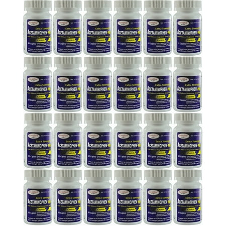 Acetaminophen PM Generic for Tylenol PM 1200 Caplets Pain Reliever & Nighttime Sleep Aid