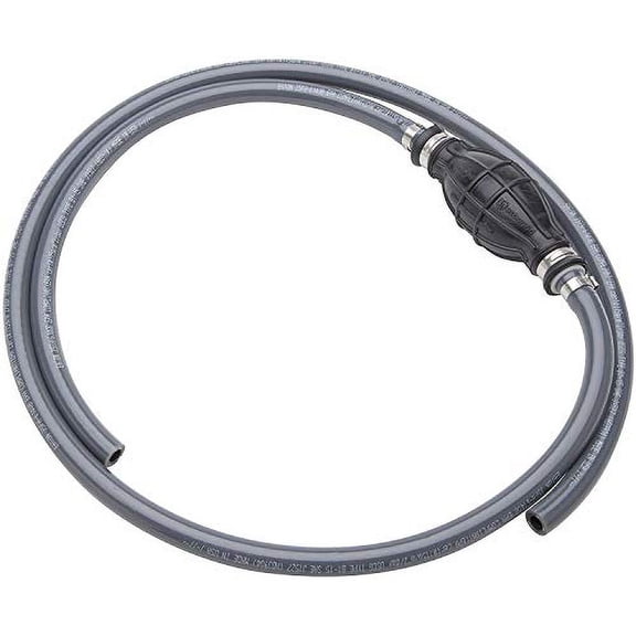 Attwood Universal Marine Boat Fuel Line Kit with Sprayless Fuel Connector, 6-foot x 3/8-inch