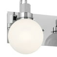 thumbnail image 6 of Hex 3-Light Bathroom Vanity Light in Chrome, 6 of 8