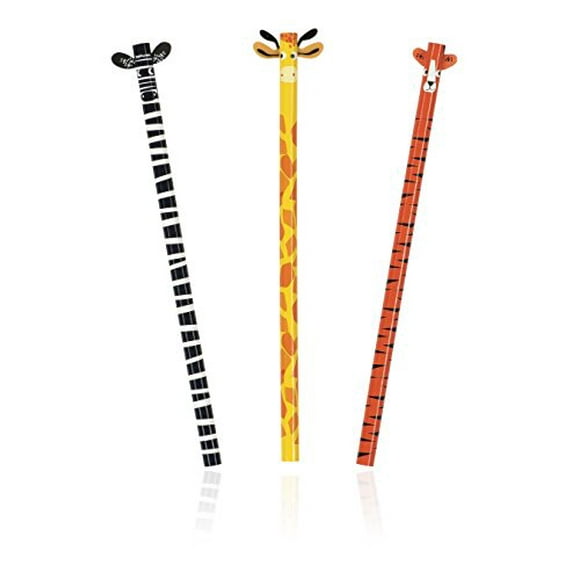 NPW Jungle Pal Animal Pencils, Set of 3 (NP38101)