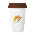 thumbnail image 1 of Flower Map Outline Hong Kong Mug Coffee Drinking Glass Pottery Cerac Cup Lid, 1 of 3