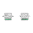 thumbnail image 2 of 2X Tuya Zigbee Smart Curtain Switch Module 2CH Intelligent Circuit Breaker Support APP Remote Control for Curtain Switch,2 x Curtain Switch Module,White, 2 of 5