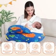 thumbnail image 3 of Almohada de lactancia AMASKY para amamantar azul marino, 3 of 8