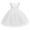 White, variant on Edvintorg Children's Party Dress Fashion Solid Color Mesh Puffy Dresses Girls' Performance formal Dress with Bowknot 4-10 Years