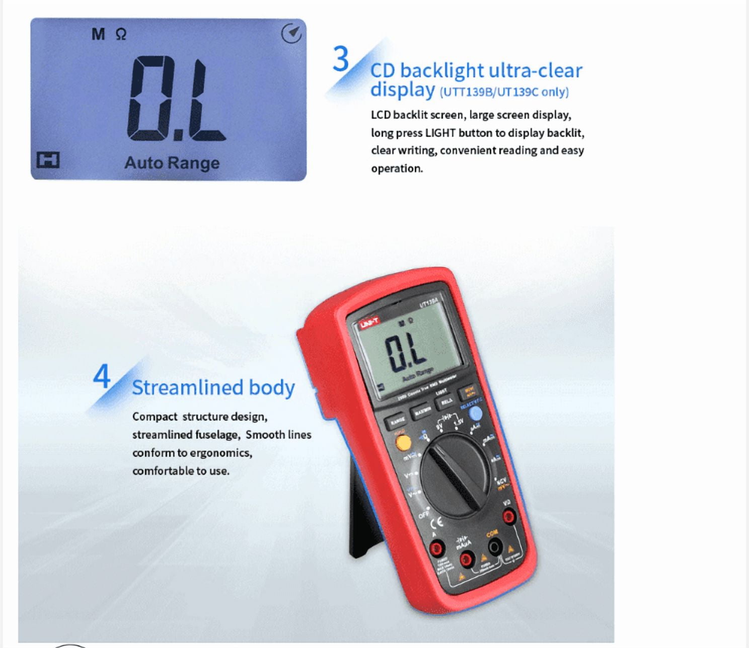 UNI-T UT139S TRMS Digital Multimeter