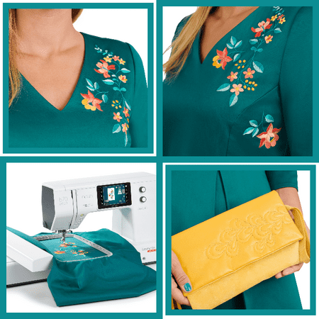 Bernette B77 Sewing Quilting Machine Ideal for Beginners, Heavy Duty with 60 pcs Sunset Threads Bundle Suitable for experts and beginners