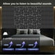 thumbnail image 4 of Paneles de pared insonorizados BSHEAD 3D Acoustic 30 x 30 x 1,1 cm, paquete de 8, 4 of 6