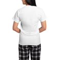 thumbnail image 2 of CafePress - Proud Army Girlfriend Black And Gold Pajamas - Women's Short Sleeve Print T-Shirt and Pants Light Cotton Pajama Set, 2 of 7