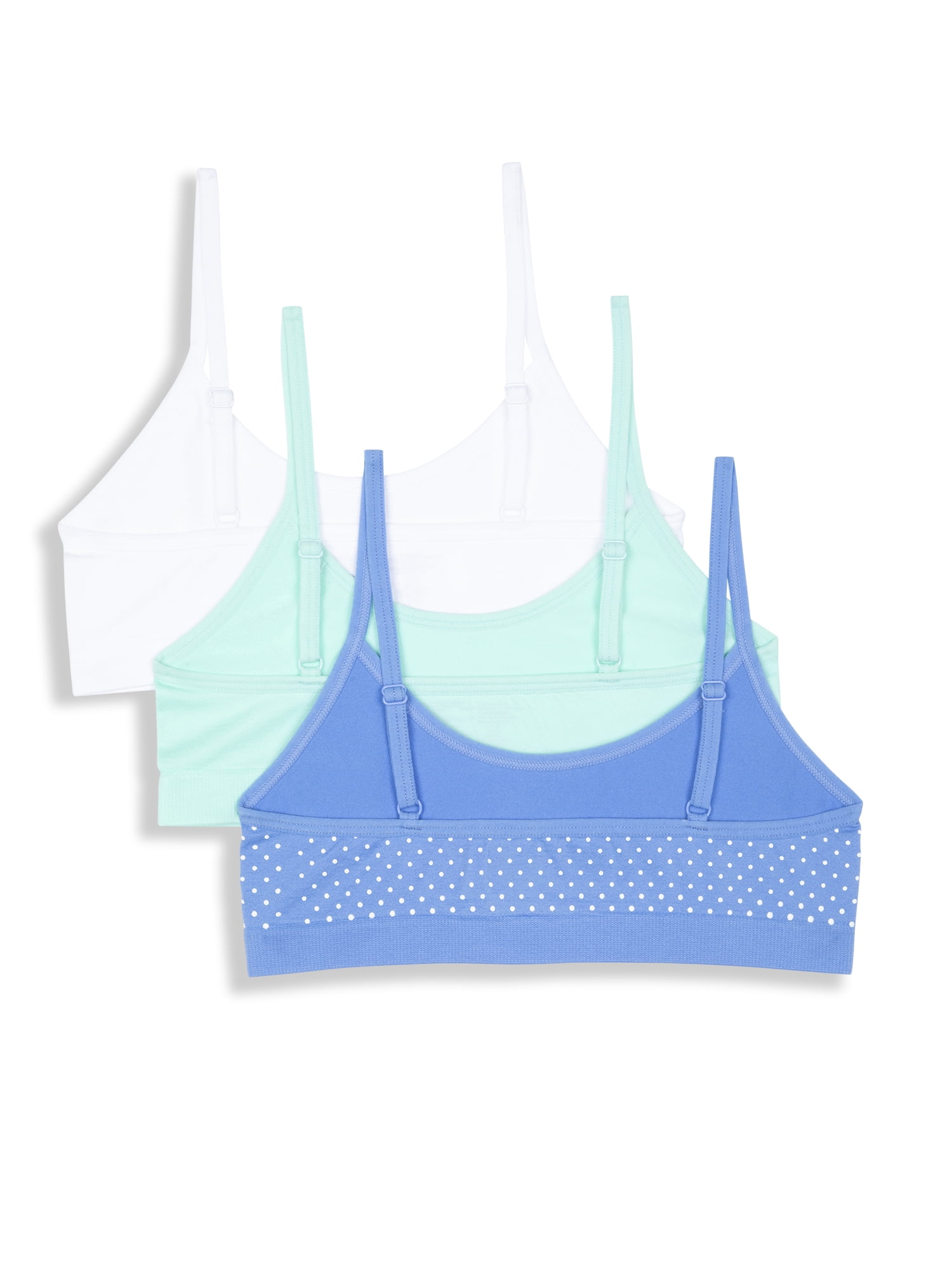 Maidenform Sweet Nothings Girls Pull-Over Scoop Neck Seamless Bra, 3-Pack, Sizes (S-XXL)