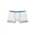 thumbnail image 2 of Men's Sexy Sheer Mesh Boxer Briefs Transparent Underwear Shorts Underpants, 2 of 3