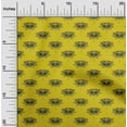 thumbnail image 1 of oneOone Viscose Jersey Fabric Lotus Block Print Fabric BTY 60 Inch Wide, 1 of 5