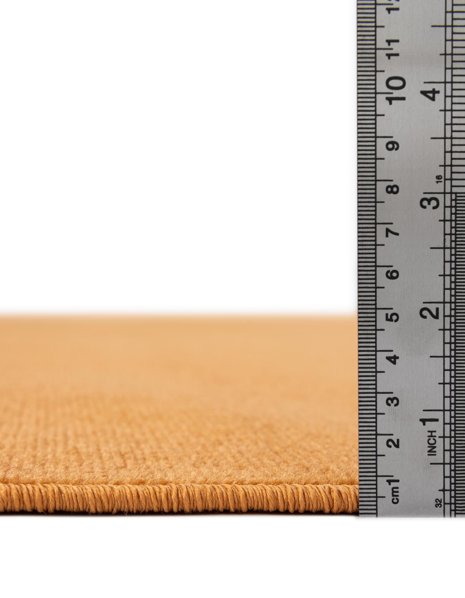 Unique Loom Williamsburg Collection Area Rug - Solid (3' 7" Round Salmon)