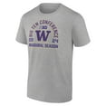thumbnail image 2 of Men's Heather Gray Washington Huskies Big Ten First Season T-Shirt, 2 of 3
