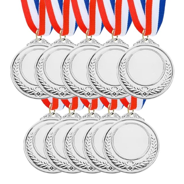10 piezas de de premio para niños, trofeo de participación del con cinta para suministros de fiesta, y presentaciones en el