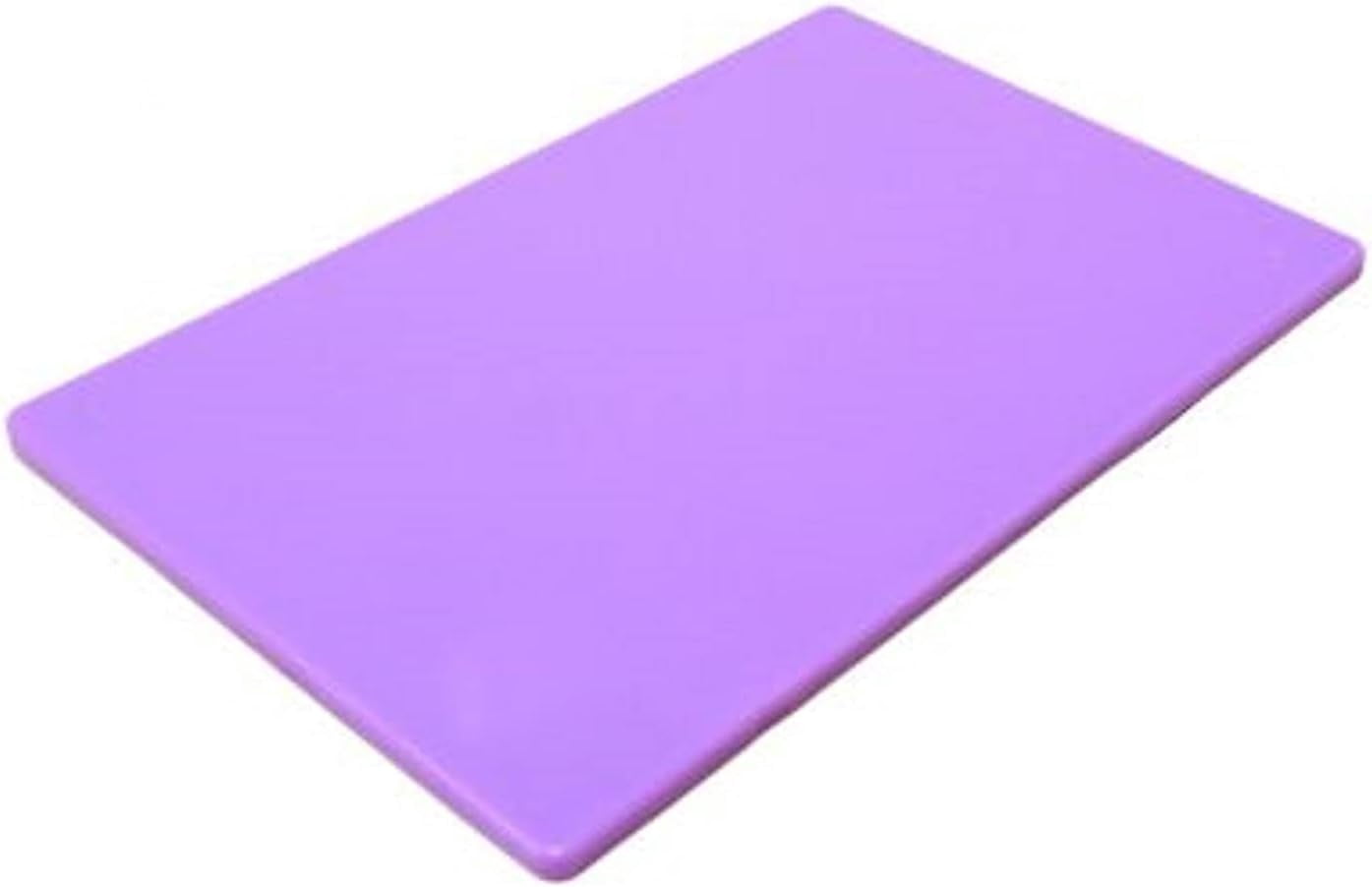 TrueCraftware- 24" X 18" X 1/2” Plastic Cutting Board for Kitchen Purple Color- Plastic Commercial Chopping Board Anti Slip Surface Chopping Food Cutting Mat for Meat Vegetables