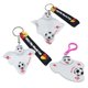 thumbnail image 4 of Llavero con la mascota del partido de fútbol de Qatar 2022, figura de fútbol, regalo de fútbol para fiestas temáticas de fútbol, suministros de recuerdo., 4 of 12