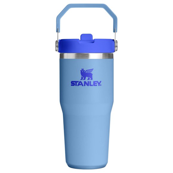 Vaso STANLEY IceFlow 2.0 con tapa, 400 ml, aislante, azul