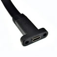 thumbnail image 3 of 1 USB de expansión de la placa base 3. Cabecera del panel frontal Cable tipo E M a tipo C F, 3 of 6
