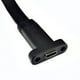 thumbnail image 3 of 1 USB de expansión de la placa base 3. Cabecera del panel frontal Cable tipo E M a tipo C F, 3 of 6