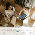thumbnail image 5 of Lahome Washable 5'x7' Floral Area Rug, Blue Forest Rugs for Living Room, Non-Slip Low Pile Stain-Resistant Boho Carpet for Bedroom Dining Room Office Farmhouse, Blue, 5 of 10