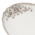 thumbnail image 3 of The Pioneer Woman Agatha Stoneware 16-inch Serving Platter, Brown, 3 of 4