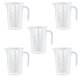 thumbnail image 2 of 5Pcs Liquid Measuring Cups Made Of Transparent Plastic For DIY Baking And Coffee Making With Accurate Measurement Features, 2 of 3