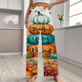 thumbnail image 2 of Happy Thanksgiving Pajama Pants Comfortable Elastic Waist Pajamas Fashion Sleepwear Bottoms Plus Size Homewear, 2 of 6