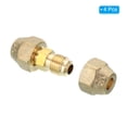 thumbnail image 3 of Uxcell 4pcs Pipe Extension Joint Connector for Copper Pipe Dia 1/4"(6.35mm), 3 of 8