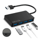 thumbnail image 2 of Conector Múltiple Usb 3.0 De 4 Puertos Malubero Negro, 2 of 5