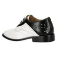 thumbnail image 3 of LIBERTYZENO Kids Oxford Shoes Classic Leather Lace Up Kids Party Shoes, Toddler,Big Boys, 3 of 7