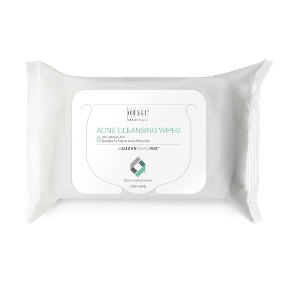Obagi SUZANOBAGIMD On the Go Acne Cleansing Wipes