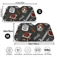 thumbnail image 2 of Goofa Japanese Sushi Hashi Printed Car Windshield Sunshade,Foldable Reflective Sun Visor,UV Protection Heat Blocker Sunshade,Car Cooling Accessory-Medium, 2 of 7