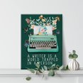 thumbnail image 5 of Writer Wall Art a Writer is a World Trapped in a Person Canvas Painting Prints for Home Wall Decor Framed Reading Books Artwork Gifts(12x15 Inch), 5 of 5