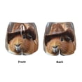 thumbnail image 5 of Lsque Cowboy Hat Guinea Pig Printed Women's Running Shorts with Liner Pockets,Elastic Quick Dry Workout Athletic Gym Yoga Shorts,Womens High Waist Shorts-Small, 5 of 9