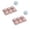 Pink-2Pcs, variant on 2Pcs Daisy Shaped Ice Cube Tray with Lid for and Drinks, Flexible Silicone for Easy Release, Stackable Storage Ice Mold for Bourbon