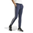 thumbnail image 3 of Women's adidas Sportswear Essentials 3-Stripes Fleece Pants Color: Black White Size: MEDIUM, 3 of 4