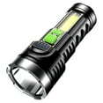 thumbnail image 2 of Linterna LED OSL+COB recargable por USB para exteriores, luz brillante, 4 modos, 2 of 6